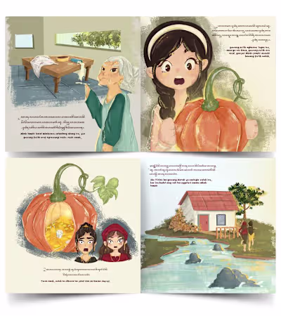 Storybook Design for Children’s Stories