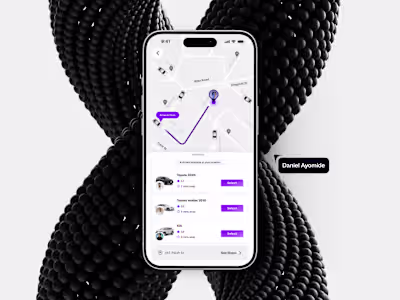 Ride App -Ongoing Design Project