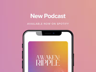 Podcast Branding & Social Launch – Awaken The Ripple