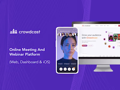 Crowdcast - Webinar & Video Conferencing