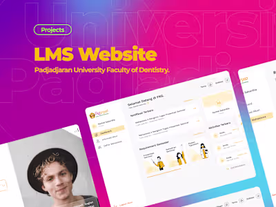LMS Website - Faculty of Dentistry at Universitas Padjadjaran