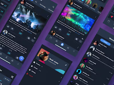 Social App Design