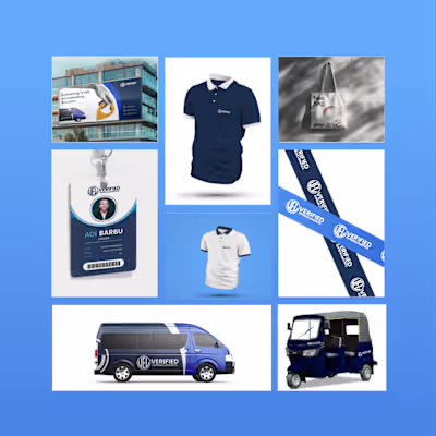 Verified Express Logistics Brand Identity Design