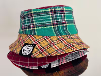 Flannel Bucket Hats