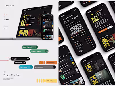 Cinema web portal