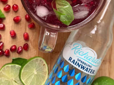 Sparkling Pomegranate Recipe ✦ Instagram Reel