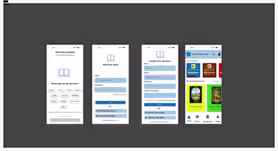 📚 Bookly — Book Reading App UI/UX Bookly is a mobile readin...