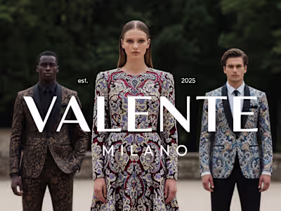 Brand Identity Design - Valente Milano