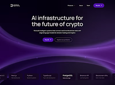 I’m currently working on the design for Domus Crypto, creati...