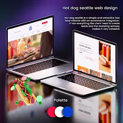 Hot Dog Seattle🌭 Full E-commerce WordPress website