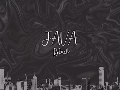 JAVA Coffee branding