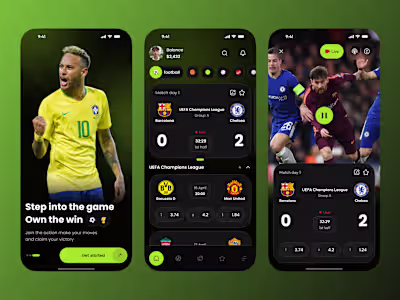 Live Sports Streaming Mobile App