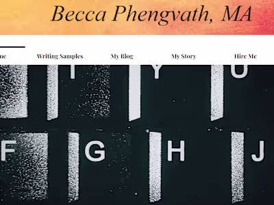 Becca Phengvath | Portfolio