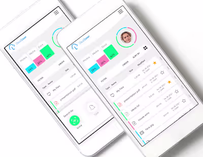 Cloud Cover - UX and UI Design for mobile app