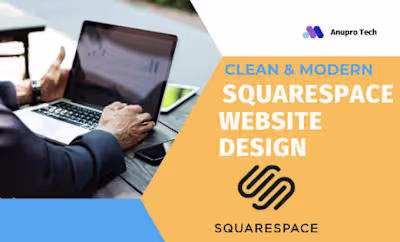 I will create squarespace website design, squarespace website d…