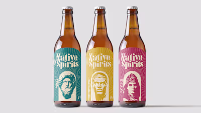 Native Spirits — Packaging design