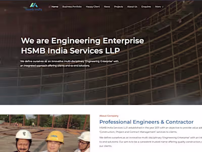HSMB INDIA SERVICES LLP – ENGINEERS AND CONTRACTORS