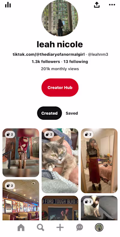 Content Strategy + Creation ★ Pinterest Profile Engagement