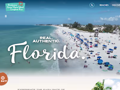 Bradenton Gulf Islands Website + Partner Portal