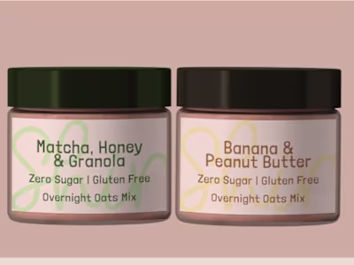 Shima's Overnight Oats Brand Identity Design