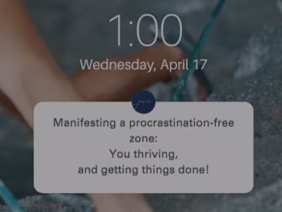  break free from the chains of procrastination 