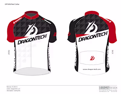 Cycling team kit for Dragon-tech's