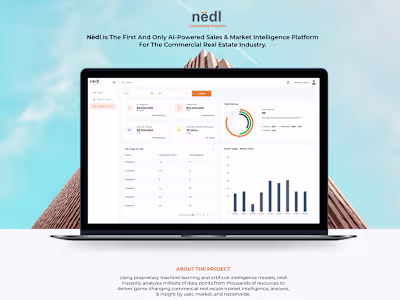 nëdl UX/UI Web Application Design
