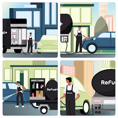 Automotive Service Illustration