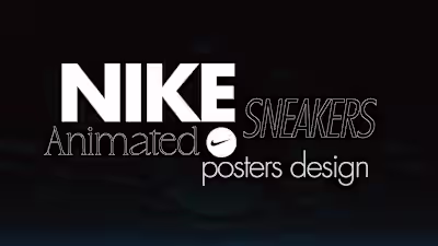 Nike Sneakers | Animated Posters