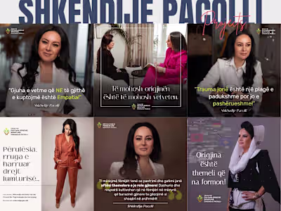 Amplifying Shkëndije Pacolli's Social Media Presence