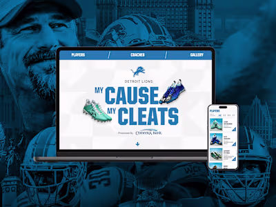 My Cause My Cleats Interactive Experience