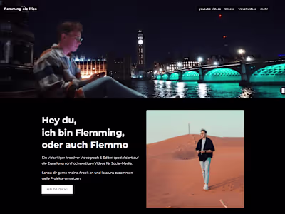 Flemmo Portfolio Website