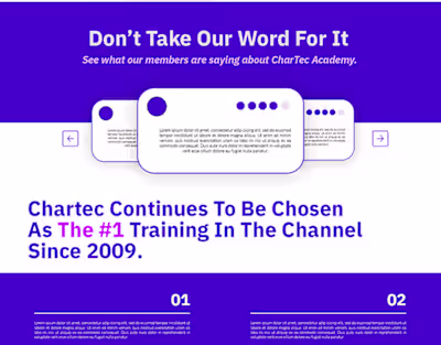Landing page design for Academy Website. :: Behance