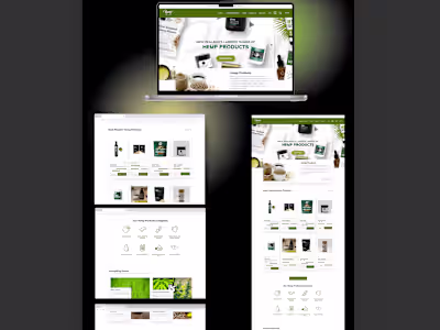 E-commerce Web & Mobile UI
