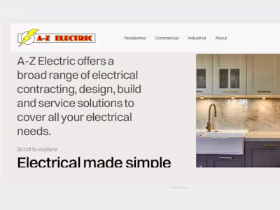 Today I decided to redesign my colleague's company website, ...