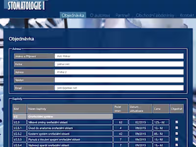 E-Compendium, small e-commerce project