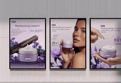 Graphic Design: Skincare Poster