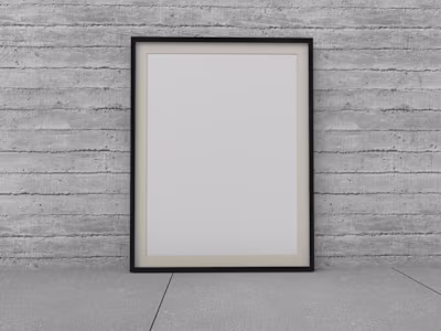 3D Frame Mock-Ups_Etsy