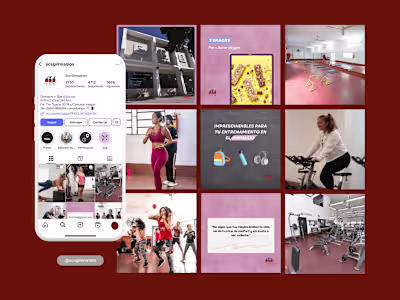 Social Media Management SCS Gimnasios