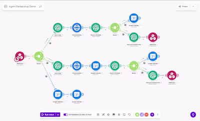 Automated Barbershop Booking System with AI Integration