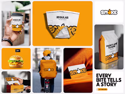 Smoke - Restaurant Logo & Branding Design