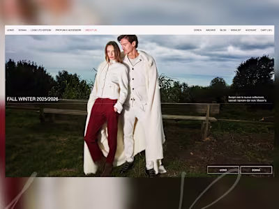 Premium Fashion ECommerce Website Development