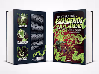 Book Cover and Internal Illustrations 📖