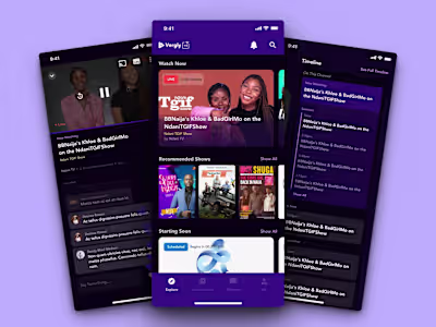 Video Streaming Mobile App