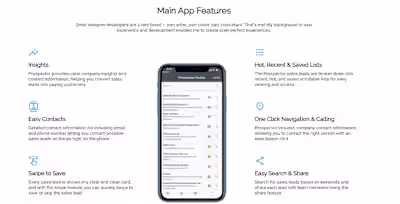 Prospector Mobile App