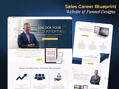 Kajabi Website and Opt-in Funnel Designs