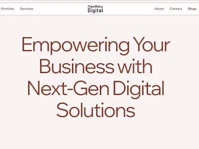 NavRitu Digital INDIA | Creative Website Designers Empowering I…