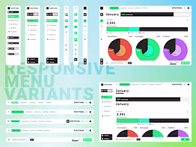Web App Component & Interface Design