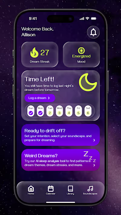 Luna App (Design Concept)