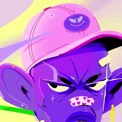 Purple dude